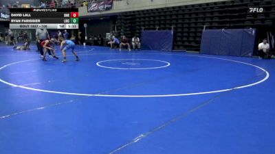 105 lbs Round Of 16 - David Lall, Sinking Spring vs Ryan Farissier, Lincoln