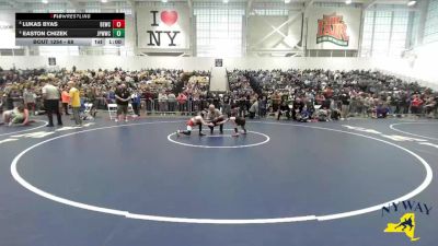 68 lbs Round 5 - Easton Chizek, Johnstown Pee Wee Wrestling Club vs Lukas Byas, Bethlehem Eagles Wrestling Club