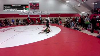 58-61 lbs Round 5 - Waylon Burnett, HRA vs Cj Metz, Roughrider