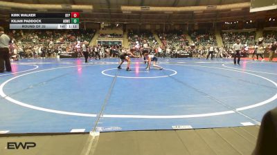 92 lbs Round Of 32 - Kirk Walker, Tulsa Blue T Panthers vs Kilian Paddock, American Dream Wrestling Club