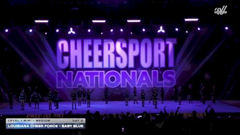 LACF - Baby Blue [2026 L1 Mini - Medium Day 2] 2026 CHEERSPORT National All Star Cheerleading Championship