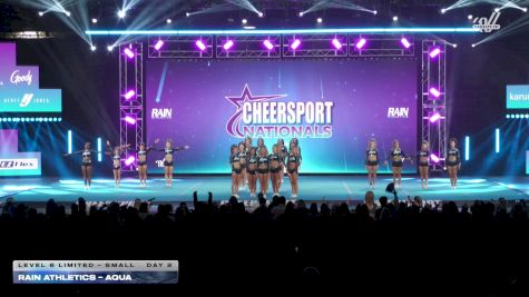Rain Athletics - Aqua [2026 L6 Limited - Small Day 2] 2026 CHEERSPORT National All Star Cheerleading Championship