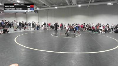60 lbs Cons. Round 8 - Aidan Aure, Victory School Of Wrestling vs Alexander Denkins, Perrysburg Wrestling Club