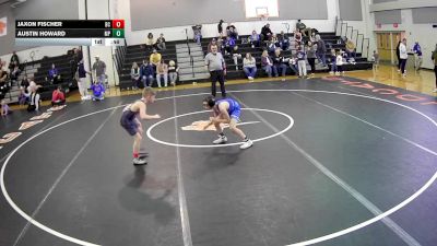 75 lbs Round 5 - Jaxon Fischer, Beth Center vs Austin Howard, Mt. Pleasant