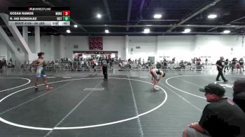 130 lbs Quarterfinal - Santiago Rodriguez, Mantanona TC vs Adonis Griffin, Madera WC