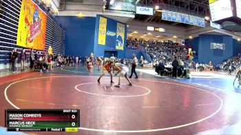 132 lbs Champ. Round 2 - Mason Comegys, McDonogh vs Marcus Heck, Wyoming Seminary