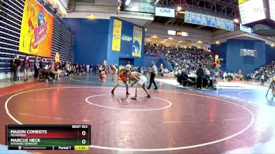 132 lbs Champ. Round 2 - Mason Comegys, McDonogh vs Marcus Heck, Wyoming Seminary