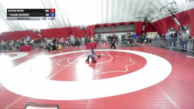 110 lbs Semifinal - Jacob Hilke, Princeton Wrestling Club vs Caleb Rickert, SHED