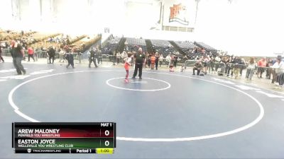 90 lbs Cons. Round 2 - Arew Maloney, Penfield You Wrestling vs Easton Joyce, Wellsville You Wrestling Club