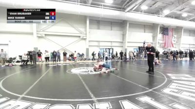 150 lbs Quarterfinal - Evan Brubaker, Sanderson Wrestling Academy vs Mike Tanner, White Rhino Wrestling