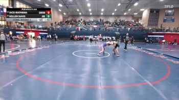 144 lbs Cons. Round 3 - Jace Mathenia, Canyon vs Kellen Davis, Airline