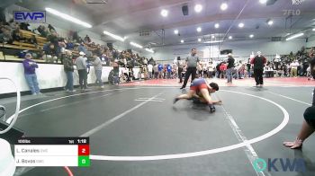 100 lbs Rr Rnd 3 - Luke Canales, Claremore Wrestling Club vs Jack Bovos, Salina Wrestling Club