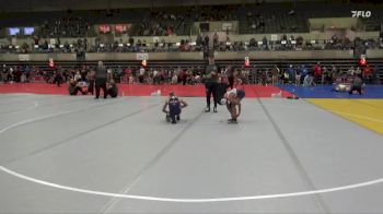 95 lbs Semifinal - Gabe Dawson, American Outlaws Wrestling vs Aden Czepa, New Prague
