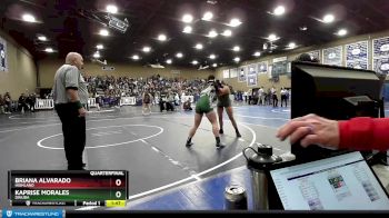 189 lbs Quarterfinal - Briana Alvarado, Highland vs Kaprise Morales, Dinuba