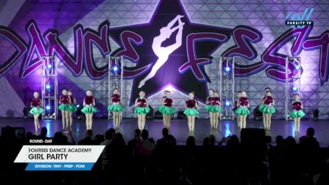Foursis Dance Academy - Girl Party [2025 Tiny - Prep - Pom Day] 2025 DanceFest Grand Nationals
