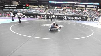 145 lbs Cons. Round 3 - Reniya Marion, Leavenworth HS vs Yaneli Carranza, Emporia HS