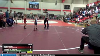 55 lbs Cons. Semi - Ben Coffey, Panther Wrestling Club vs Emerson Miller, Alexander City Youth Wrestling