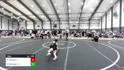 73 lbs Semifinal - Myryn Phillips, Mat Rats Rebooted vs Shaun Gonzalez, Scrap Yard Garage
