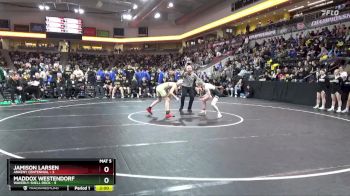 106 lbs Consolation Wb - Maddox Westendorf, Waverly-Shell Rock vs Jamison Larsen, Ankeny Centennial