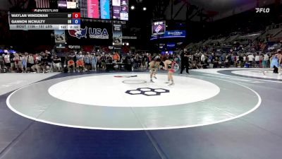 157 lbs Cons. Rd Of 128 - Waylan Winseman, NY vs Gannon McNulty, OR