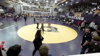 144 lbs Champ. Round 2 - Nolan Albrecht, Bozeman vs Trandyn Lundquist, Mead