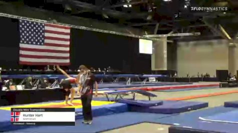 Hunter Hart - Double Mini Trampoline, Northstars - 2021 USA Gymnastics Championships