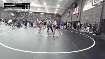 120 lbs Quarterfinal - Angel Zeferano Bruno, Reedley vs Hunter Winkle, Nipomo