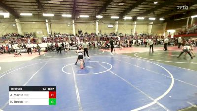 87 lbs Rr Rnd 3 Armani Martin Stout Wr Ac vs Kai Torres Trinidad WC