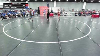 150 lbs Chase Pelt, Team Kansas Silver vs Dominick Durham, Team Louisiana