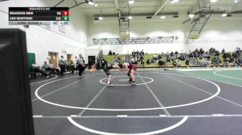 165 lbs Cons. Round 2 - Brandon Men, Victor Valley vs Leo Martinez, East Los Angeles College