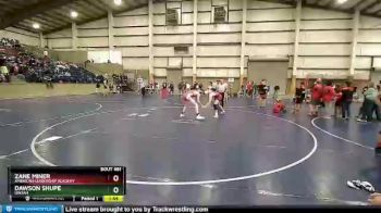 144 lbs Quarterfinal - Dawson Shupe, Uintah vs Zane Miner, American Leadership Academy