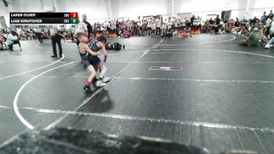 68 lbs Round 2 (6 Team) - Liam Kingfisher, Storm Wrestling Center vs Laken Older, Slate Wrestling Academy