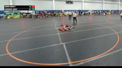 126 lbs Cons. Round 3 - Drew Nesity, Unattached vs Anthony Gray, Wellington