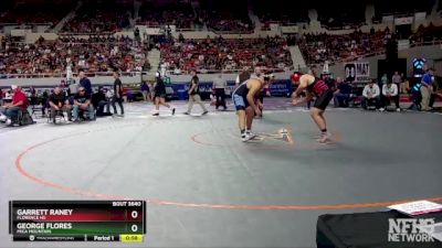D3-215 lbs Cons. Round 3 - Garrett Raney, Florence Hs vs George Flores, Mica Mountain
