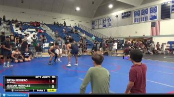 195 lbs Cons. Semi - Jessiah Morales, Los Osos Highschool vs Bryan Romero, JW North