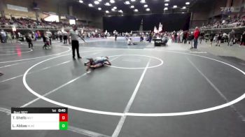 73 lbs Consi Of 4 - Trenton Shells, No Team vs Landon Abbas, Black Fox Wrestling Academy