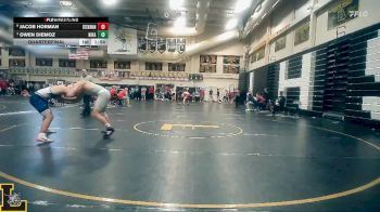 175 lbs Quarterfinal - Owen Diemoz, Nixa vs Jacob Horman, Seckman