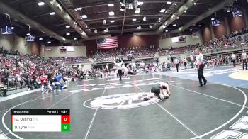 Cons. Round 2 - John Ussing, Grantsville vs Dakota Lynn, Juab