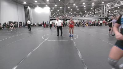 135 lbs Round 2 - Taina McGowan, PA West Black vs Isabella Wagner, Venom Girls WC