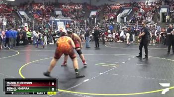 1st Place Match - Mason Thompson, Ram Chargers vs Benalli Gabara, Alpena WC