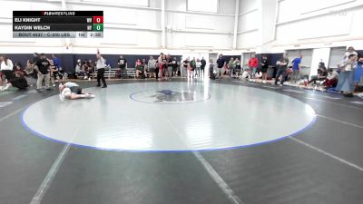 C-200 lbs Round Of 16 - Eli Knight, WV vs Kaydin Welch, NY