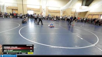 57 lbs Semifinal - Jett Plant, Top Of The Rock Wrestling Club vs Dominic Collins, Sanderson Wrestling Academy