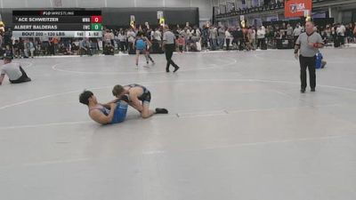120 lbs Champ. Rd Of 64 - Ace Schweitzer, MWC Wrestling Academy vs Albert Balderas, Empyre Wrestling Club