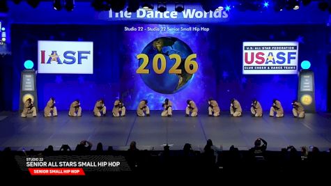 Studio 22 - Senior All Stars Small Hip Hop [2026 Senior Small Hip Hop Semis] 2026 The Dance Worlds