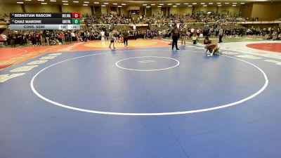 106 lbs Cons. Semi - Sebastian Rascon, El Paso Del Valle vs Chaz Marone, Fort Worth Chisholm Trail