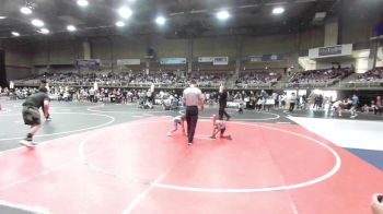 50 lbs Semifinal - Rena Chavez, Duran Elite vs Mateo Mercado, Duran Elite