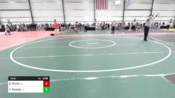 119 lbs Consi Of 32 #2 - Devin Purdy, SC vs Yama Khwaja, NY