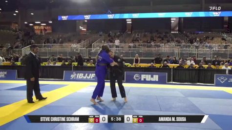 Amanda M. Sousa vs Stevie Christine Schram 2025 Pan Jiu Jitsu IBJJF Championship