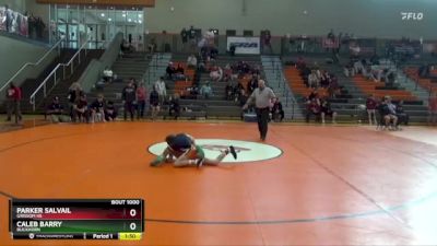 108 lbs Round 1 - Caleb Barry, Buckhorn vs Parker Salvail, Grissom Hs