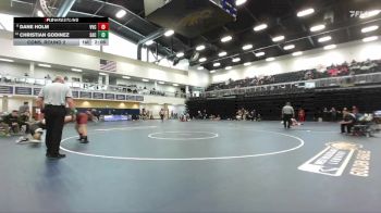 197 lbs Cons. Round 2 - Christian Godinez, Santa Ana College vs Dane Holm, Victor Valley College